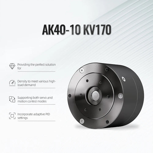CubeMars AK40-10 KV170 Brsuhless Motor Dynamical Modular With Driver Board for Robot Joints, Legged Robot, Exoskeleton