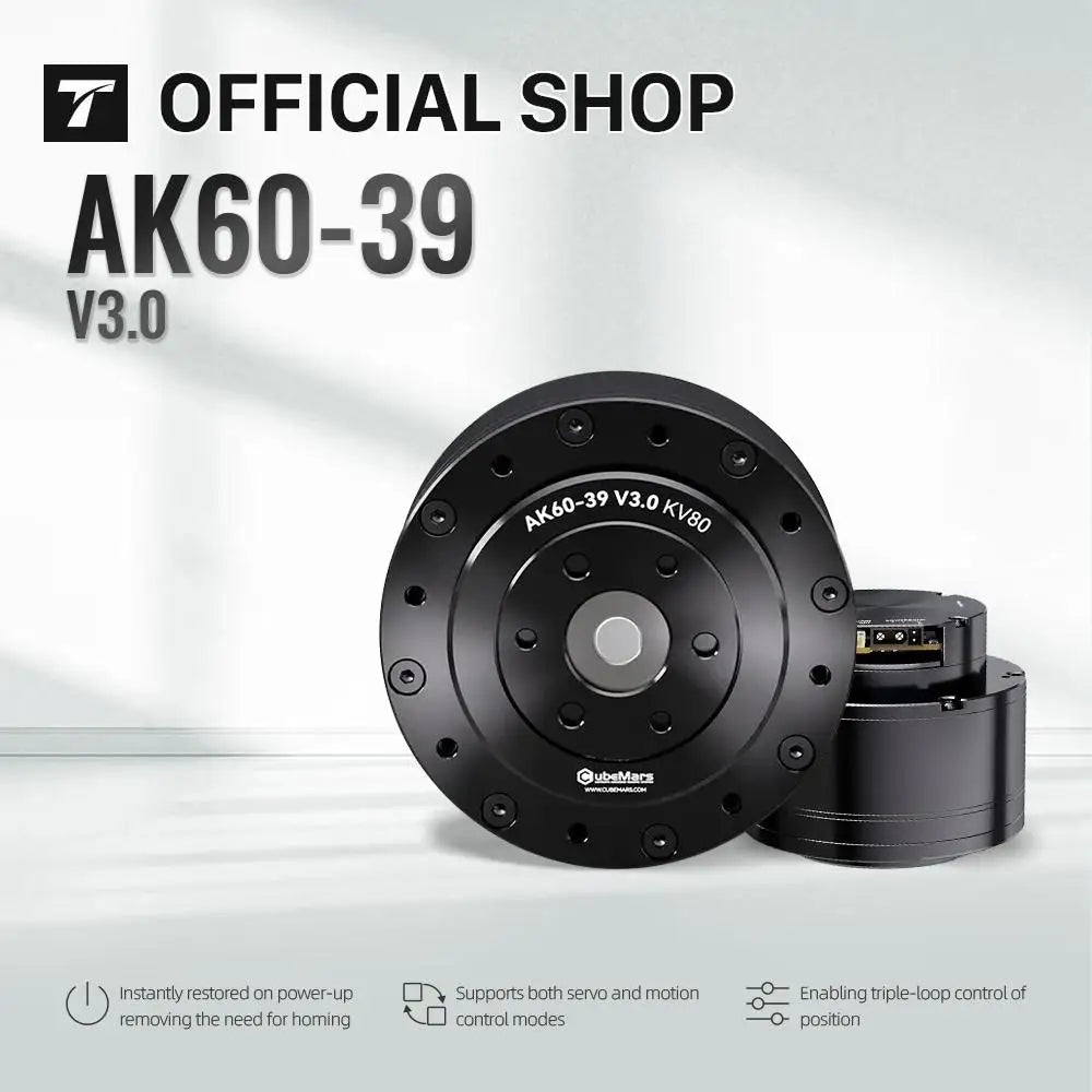 CubeMars AK60-39 V3.0 KV80 Dynamical Modular Brushless Motor for Actuator Foot Cobot Joint AGV Exoskeleton Quadruped Robot