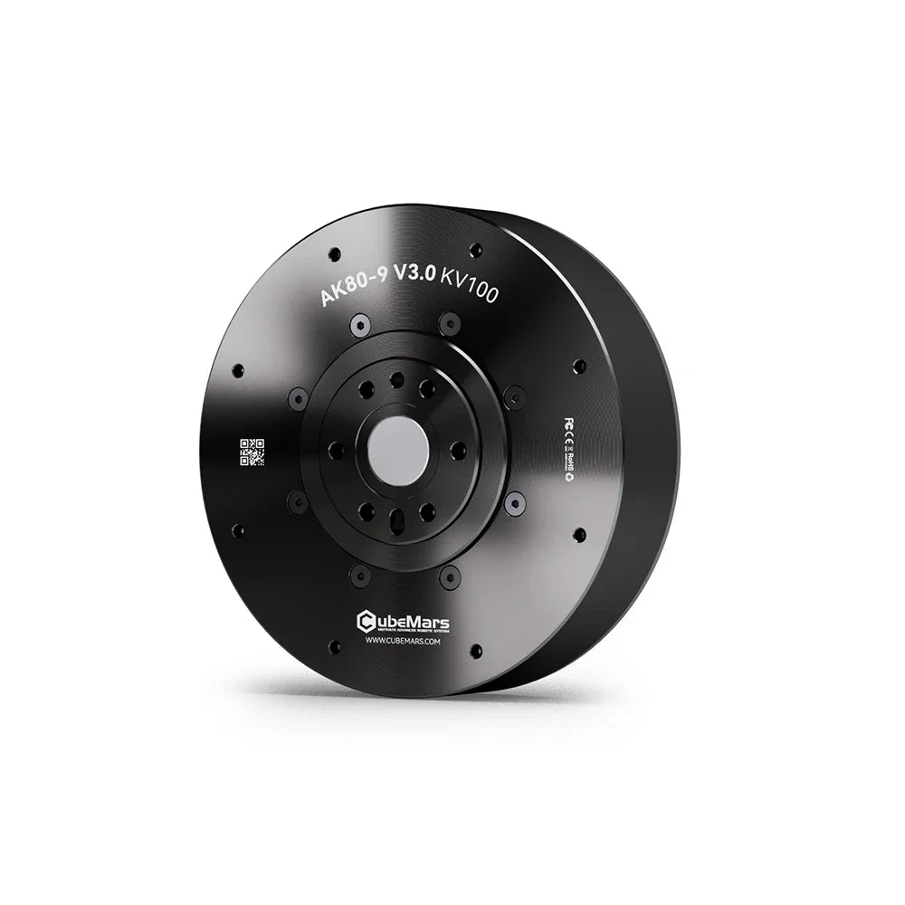 CubeMars AK80-9 V3.0 KV100 Dynamical Modular Motor for Robotic Actuator Foot Robots Cobot Joint and AGV,SERVO & MIT MODES