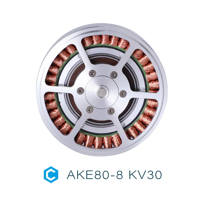 CubeMars AKE80-8 KV30 (48V) QDD Robotic Actuator — Delivering up to 30Nm peak torque with ultra-precise 9 arcmin low backlash, engineered for smooth, responsive motion in humanoid robotics, exoskeletons, and high-performanc