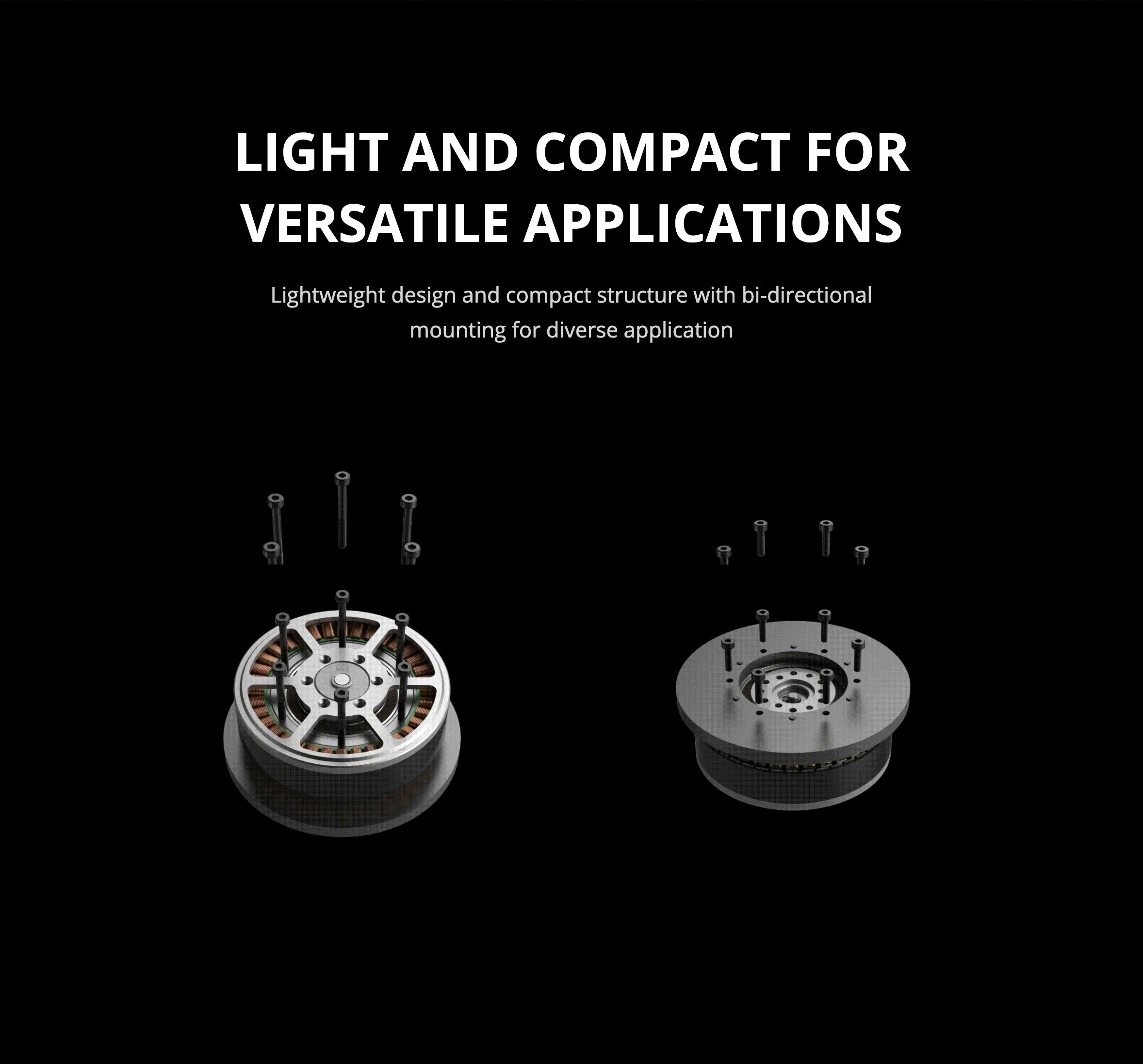 CubeMars AKE80-8 KV30 (48V) QDD Robotic Actuator — Delivering up to 30Nm peak torque with ultra-precise 9 arcmin low backlash, engineered for smooth, responsive motion in humanoid robotics, exoskeletons, and high-performanc