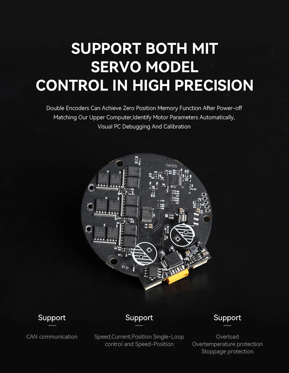 CubMars Driver Board V2.1 Replacement For AK Series Motor Dynamical Modular