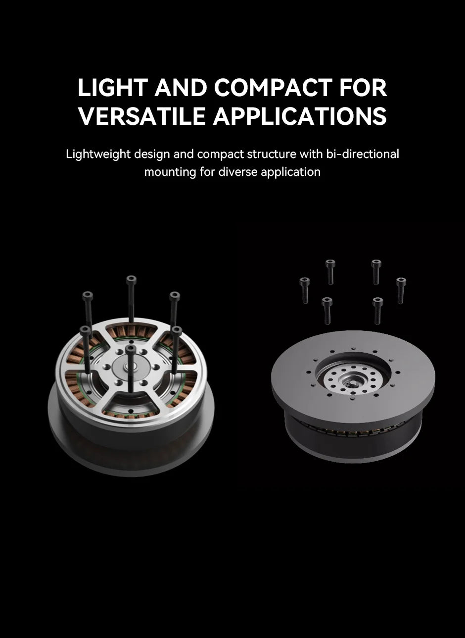 Cubemars AKE60-8 KV80 Brushless Motor For Dynamics Robotic Actuator Modular Design exoskeletons, bipedal robots, robotic arms