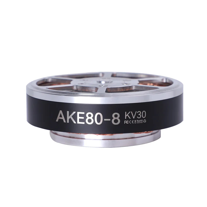 CubeMars AKE80-8 KV30 (48V) QDD Robotic Actuator — Delivering up to 30Nm peak torque with ultra-precise 9 arcmin low backlash, engineered for smooth, responsive motion in humanoid robotics, exoskeletons, and high-performanc