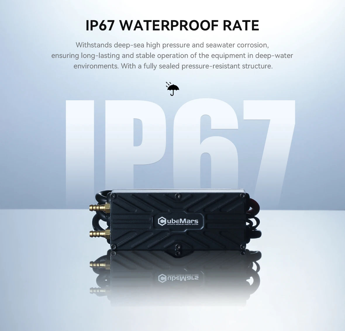Cubemars TW-40A/80A-12S(2pcs/set) Electronic Speed Controller for CW+CCW Underwater Thrusters Intelligent Monitoring of Motor
